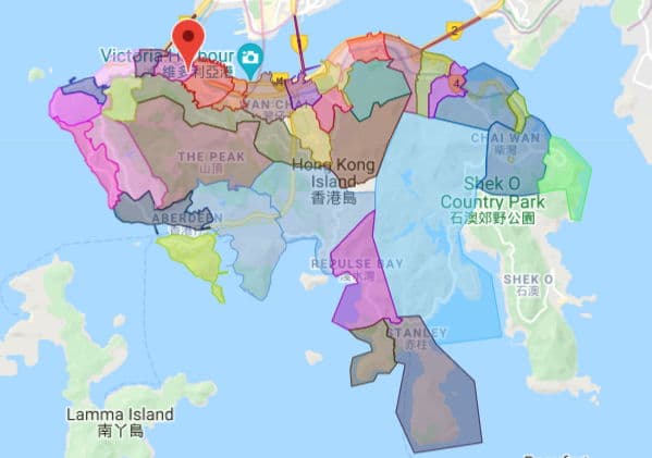 Delivery Area 送餐地區